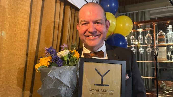 Ola Ljunggren Bergeå, vinnare SM i snapsvisor 2026